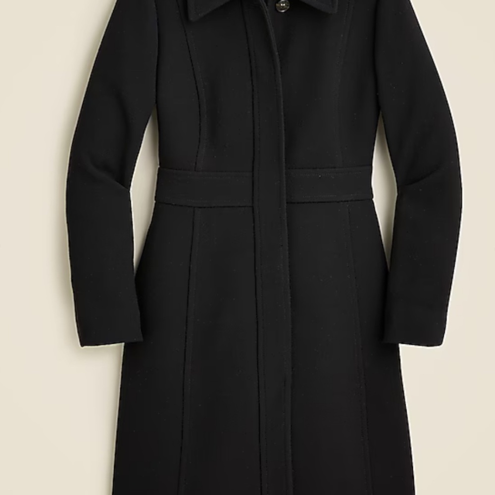 J. Crew New lady day topcoat in Italian double-cloth wool blend